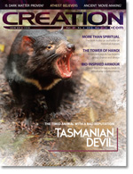 Creation Magazine Volume 37 Issue 2 Cover